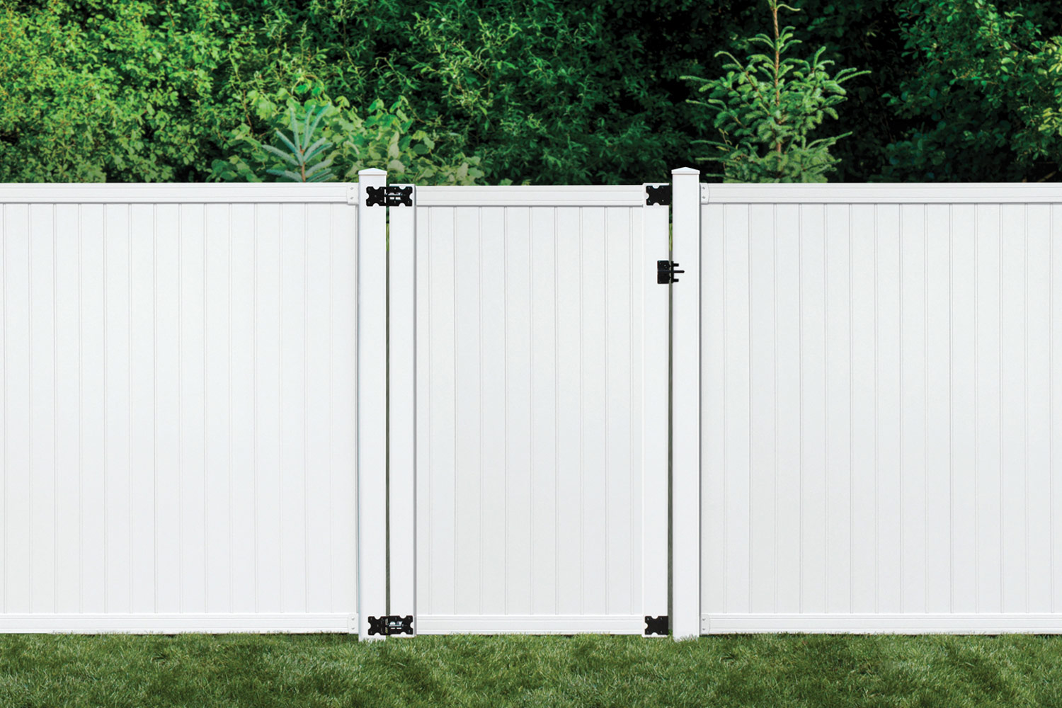 Sixth Avenue Building Products Belfast Privacy Fence-White