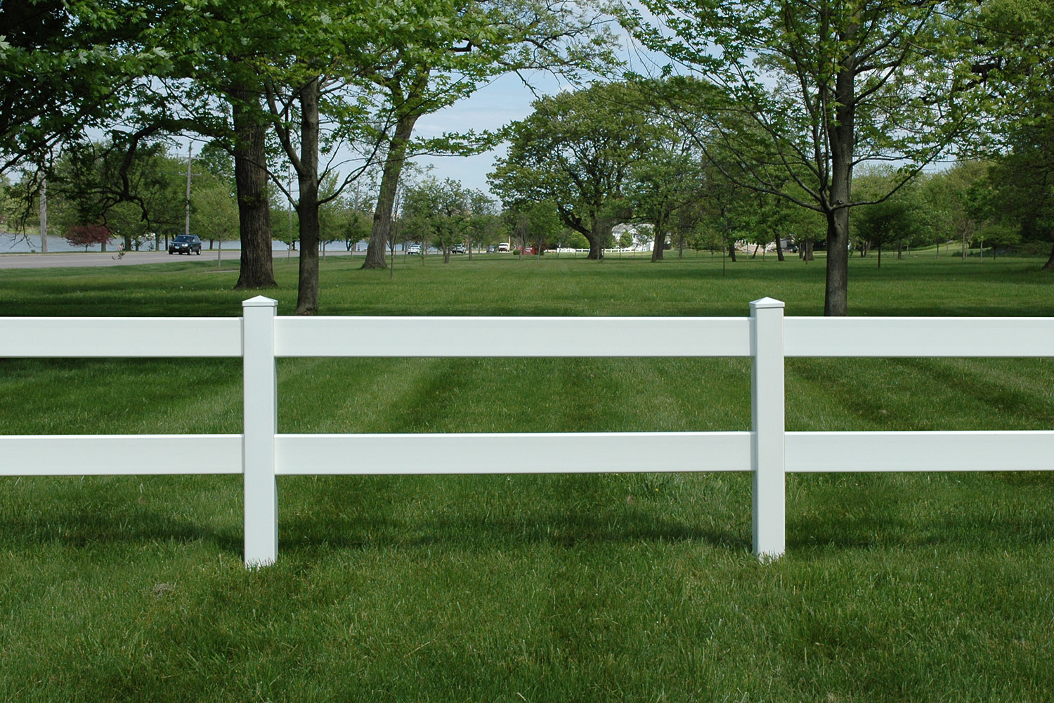 Sixth Avenue Building Products Two Rail Fence