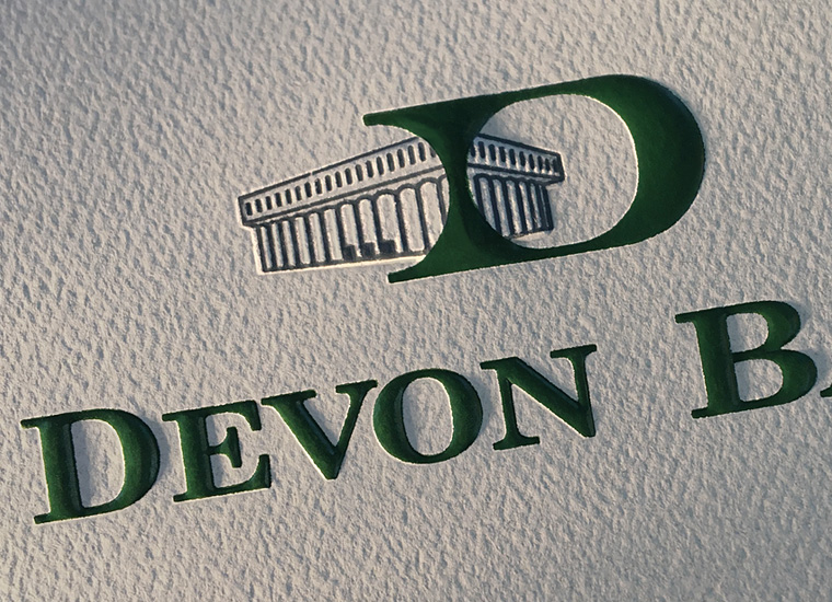 Gary Cole Design - Devon Bank Pocket Folder