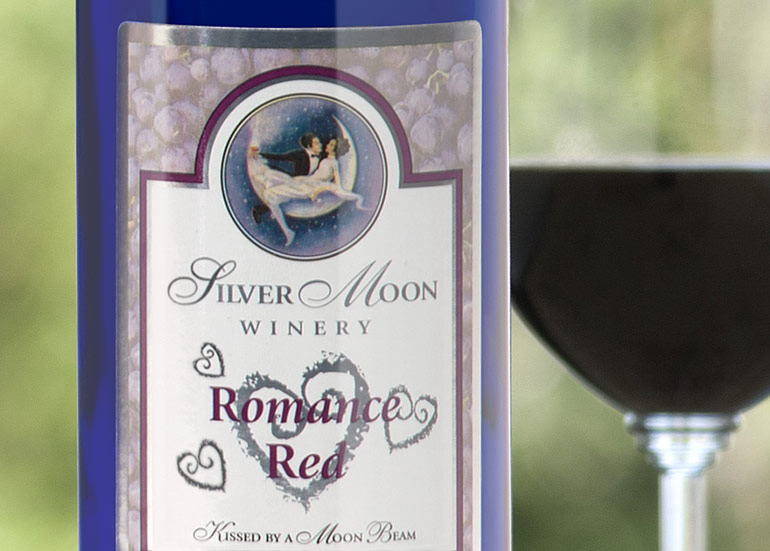 Silver Moon Winery - Label Design